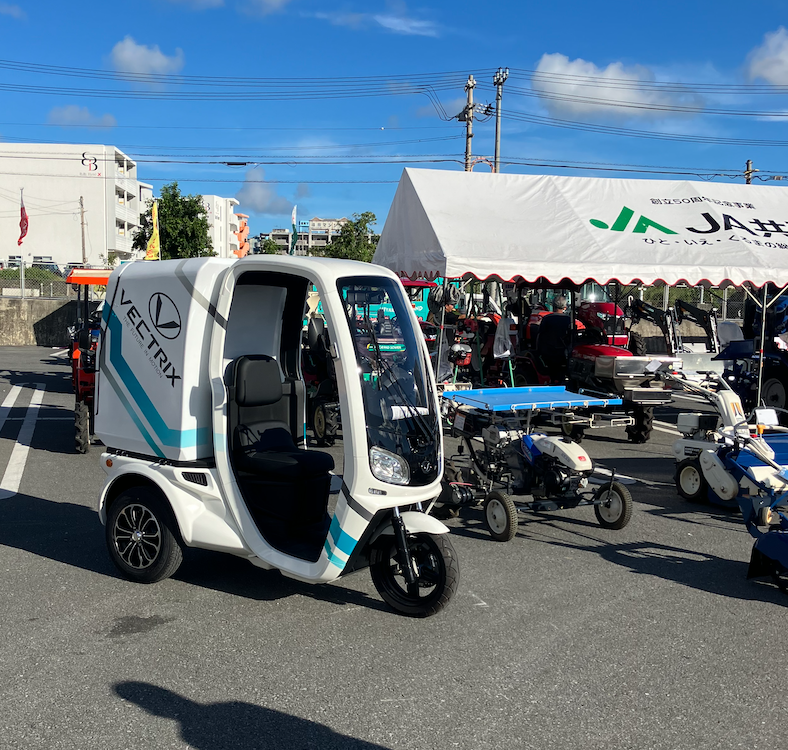 【イベント報告】7/18（木）〜宮古島市で開催された農業機械展示会に、『I-Cargo』が初出展。これからの “スマート農業“ の一翼として期待の声